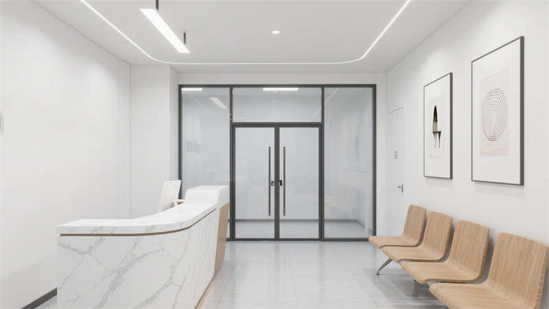 合肥醫院設計：口腔診療空間方案，簡約化專業氛圍